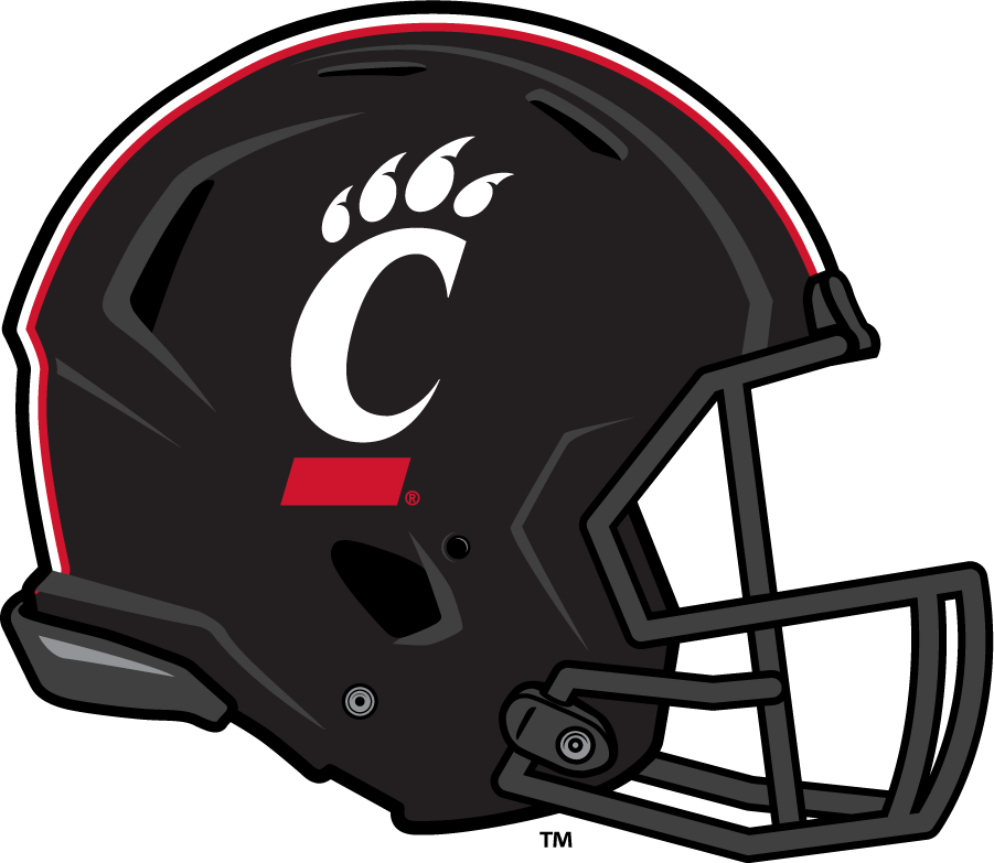 Cincinnati Bearcats 2015-2017 Helmet Logo diy DTF decal sticker